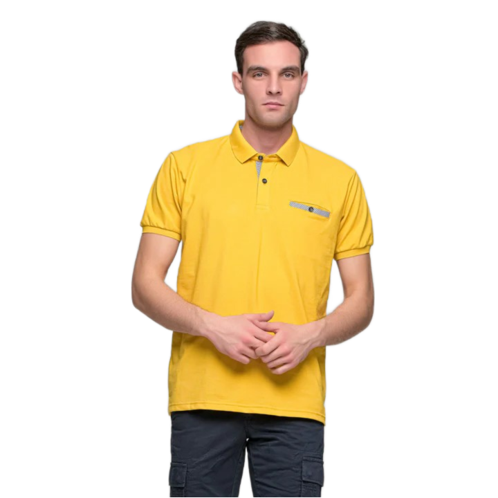 Ανδρική Μπλούζα Polo Origin-Yellow